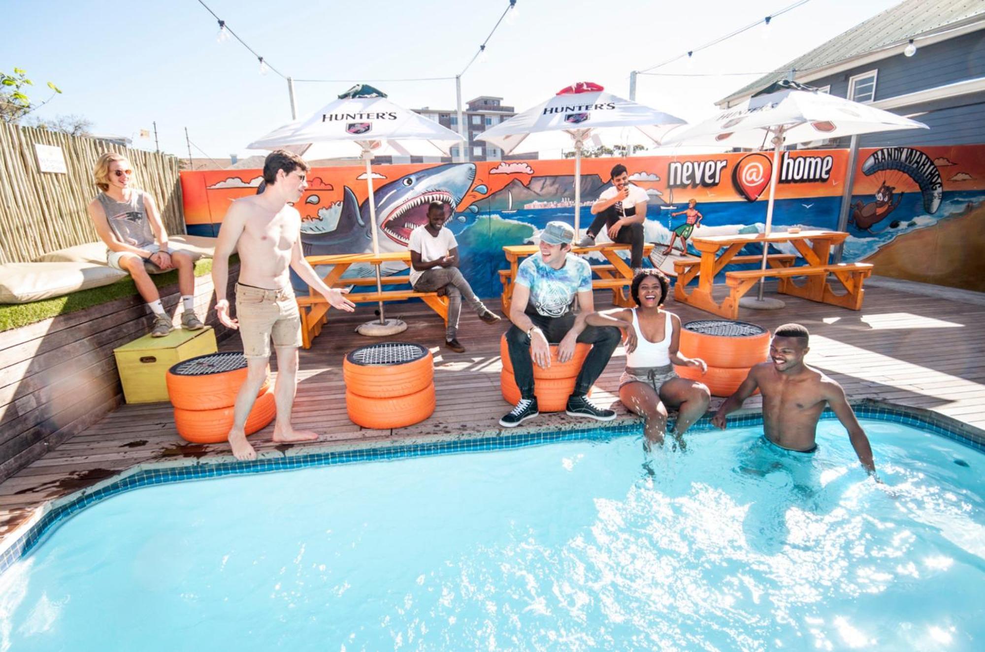 Never At Home Green Point Cape Town Bagian luar foto The pool at the Cape Town branch